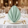 thumbnail image 5 of Unique Bargains 6Pcs Cotton Washable Cloth Napkins Bean Green 16x16inch, 5 of 6
