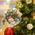thumbnail image 4 of Festive Christmas Angel Hanging Ornaments – Xmas Tree Decorations for Holiday Season – Assorted Xmas Ornament for Home and Party,D, 4 of 5