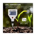 thumbnail image 2 of EC Detector Soil Analyzer -Conductivity Test Potted Planting EC Meter Flowers and Plant Agriculture Detector -White, 2 of 7
