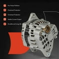 thumbnail image 6 of A-Premium Alternator Compatible with Chevrolet Metro, Tracker & GMC Tracker & Suzuki Sidekick, Swift, X-90 & Pontiac Firefly, Sunrunner & Geo Metro, Tracker, 12V 55A 4-Groove Pulley Clockwise, 6 of 9
