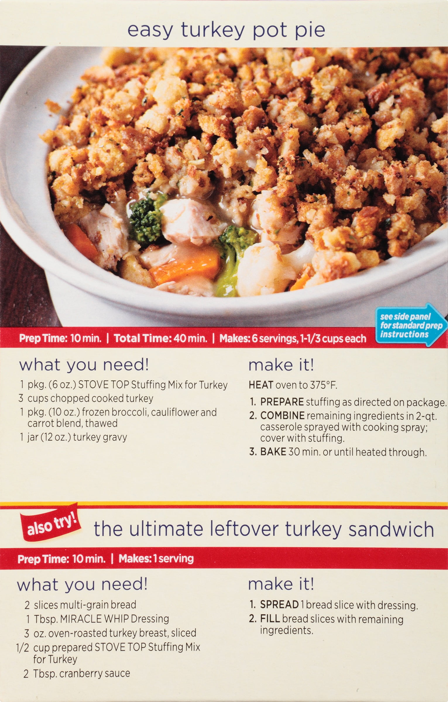 Easy recipes using stuffing mix Easy recipes using stuffing mix