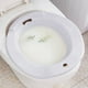 thumbnail image 1 of Xihbxyly Lavabo para Baño de Asiento, Plástico Resistente Al Calor, Diseño Curvo Ergonómico, Antidesbordamiento, Cuidado Posparto, Alivio de Hemorroides, Fácil de Limpiar, Tamaño 39 X 36,5 X 11,5 Cm, 1 of 6
