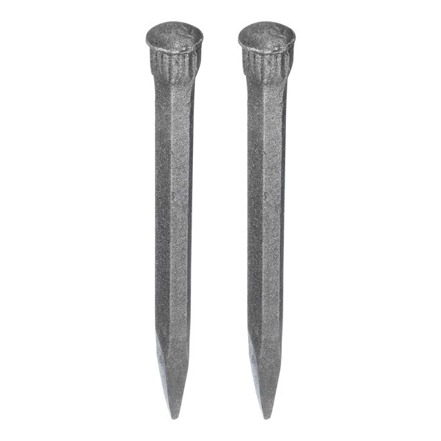 Unique Bargains 2pcs Masonry Chisel for Rock 10.6 Inch Pointed End High-Carbon Steel Rock Concrete Mortar Stone Chisel Brick