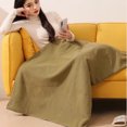 thumbnail image 3 of Warm Electric Shawl Blanket, Portable Electric Heated Shawl Blanket, Flannel Warm Cozy Wrap for Home Office Travel, 3 of 7