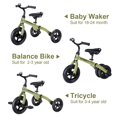 thumbnail image 3 of Bicicleta de equilibrio plegable Tricycle YGJT 3 en 1 para niños de 2 a 5 años, 3 of 8