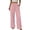 BL38_Pink, variant on Women'sm Palazzo Pants Stretchy High Waisted Casual Wide Leg Slacks Summer Beach Lounge Trousers with Pockets Royal Blue L