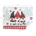 thumbnail image 2 of Christmas Microfibre Drying Mat Triple Gnome - Set of 2, 2 of 3