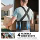 thumbnail image 3 of Work Back Brace,Adjustable Lower Back Support Belt with Suspenders for Back Pain Relief,Moving Heavy Lifting Protection, 3 of 5