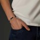 thumbnail image 4 of Dongjiangjin Regalos para hombres Regalos para novio Esposo Prometido Alma gemela, Para mi amor Alma gemela Abuelo Papá Hijo Nieto, Hermano Aniversario Pulsera de Navidad Regalos para él, 4 of 5