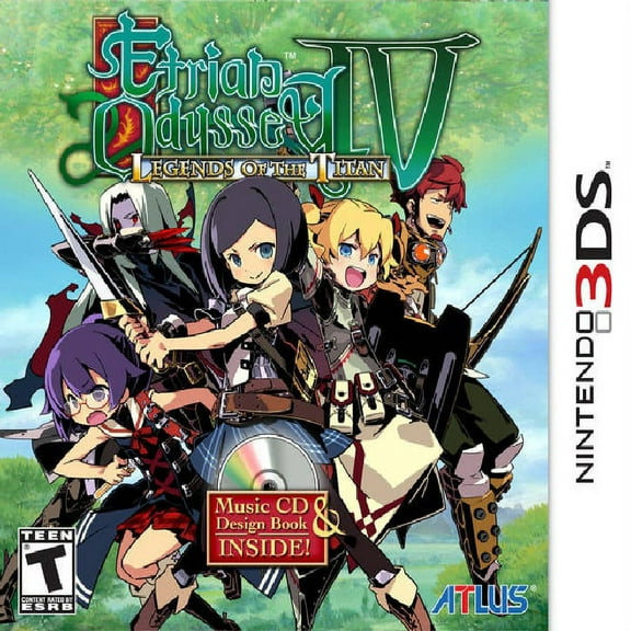 Restored Etrian Odyssey IV: Legends of the Titan (Nintendo 3DS, 2013) (Refurbished)