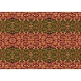 thumbnail image 1 of Ahgly Tapis Rectangulaire Lavable en Machine Intérieur Rouge Safran, 8 Pieds x 10 Pieds, 1 of 7