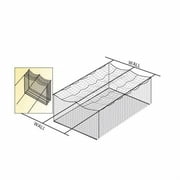 Fehr Bros. Wall To Wall Cage Net Suspension Kit, Galvanized Steel, Batting Cages