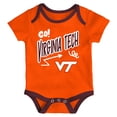 thumbnail image 3 of Newborn & Infant Outerstuff Virginia Tech Hokies Three-Pack All Day Play Bodysuit Set, 3 of 4