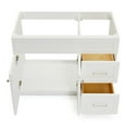 thumbnail image 6 of Ariel Hamlet 42 In. Left Offset Single Sink Base Cabinet In White, 6 of 9