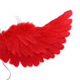 thumbnail image 4 of Déguisement Aile Cosplay Robe Femmes Filles pour Halloween Noël Fête Rouge, 4 of 5