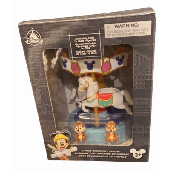 Disney Parks Carrousel Castle Accessory Playset New With Box