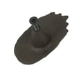 thumbnail image 5 of Zeckos Brown Cast Iron Animal Tracks Bear Foot Cabinet Knob Set of 6, 5 of 5