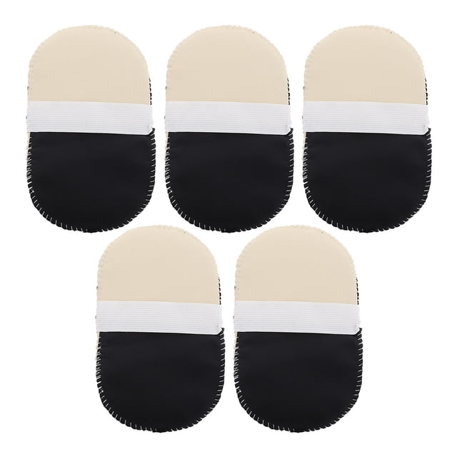 BRIGHTFUFU 5 piezas Guantes de limpieza de zapatos multipropósito para zapatos botas y muebles Mitting de pulido para uso diario y mantenimiento