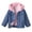 Dark Blue, variant on Mnyotv Girls Hooded Fleece-Lined Denim Jackets Outwear Long Sleeve Plush Coats Fall Winter Clothes for Little Girl Size 12-18 Months