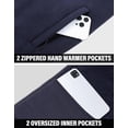 thumbnail image 5 of Pioneer Camp Men's Polar Fleece Sherpa Lined Jacket Warm Full Zip Up Thick Jacket Soft Outwear Winter Coat with Zipper Pocket, 5 of 6