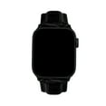 thumbnail image 6 of Bandini Triple Extra Long XL Leather for Apple Watch Band 45mm 44mm 42mm 41mm 40mm 38mm 49mm & Ultra for Men Large Wrist, Alligator Style for iWatch Band Series 9 8 7 6 5 4 3 2 1 SE - Black / Black, 6 of 8