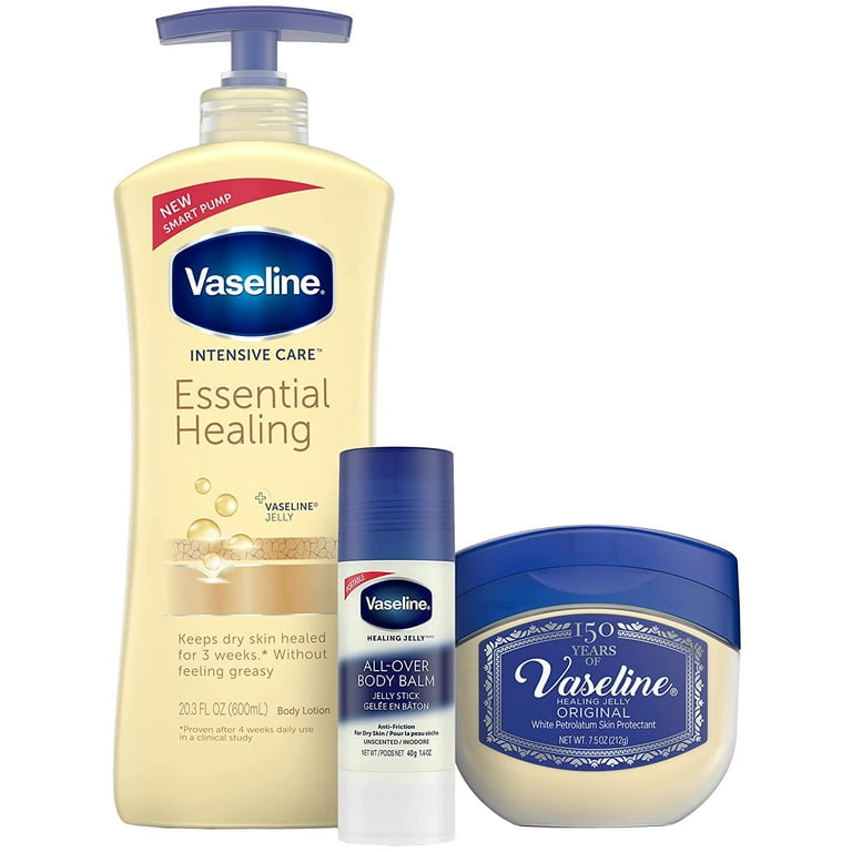VASELINE Intensive Care hand and body lotion Essential Healing 600ML –  Othentic Chiam