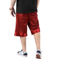 thumbnail image 3 of Hat and Beyond Men's Athletic Sportswear Basketball Heavy Mesh Shorts, 3 of 7