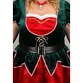 thumbnail image 4 of Plus Size Deluxe Festive Elf Women's Costume, 4 of 8