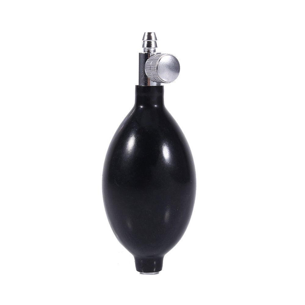 WALFRONT Replacement Black Manual Inflation Blood Pressure Latex Bulb
