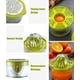 thumbnail image 4 of Exprimidor Manual de limón, apto para lavavajillas, exprimidor multifuncional de naranja, cítricos y lima, prensa manual de frutas con recipiente medidor de 400ml oso de fresa  Hogar, 4 of 5