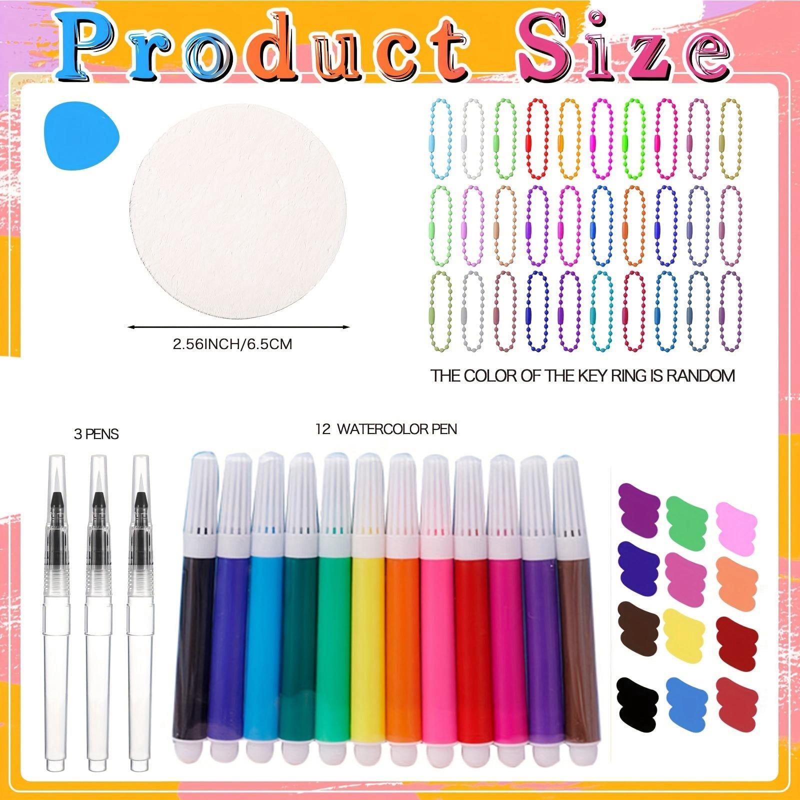 GUOOL Foam Texture Painting Kit Drawing DIY Art Set DIY Convenient Crafts Gift Home Texture Tool with Markers for Girls Kids