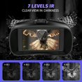 thumbnail image 5 of Night Vision Goggles - 4K Night Vision Binoculars with 5000mAh Rechargeable Battery, 32GB TF Card can Save Photo and Video, 3'' HD Screen for Camping & Security, Black, 5 of 14