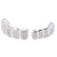 thumbnail image 1 of Hip Hop Teeth, Teeth Protection Fastness Hip Hop Teeth Decoration  For Hip Hop Fashion Shows For Halloween Party For Concert Gold,Silver, 1 of 8