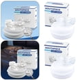 thumbnail image 2 of Protector Bucal Antironquidos Con Caja Almacenamiento Férula para Rechinar Los Dientes Bruxismo 2 Uds., 2 of 2
