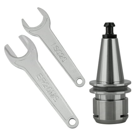 

ISO20 ER20 35L Collet Chuck holder G2.5 30.000RPM CNC Mill Spindle holder + Key Wrench Set