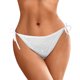 thumbnail image 1 of Gibobby Tangas de mujer ilusion Bragas sin costuras para mujer Bragas de bikini sexy Bragas de encaje de cintura alta para mujer Bragas elásticas de cintura(Blanco,Talla única), 1 of 3