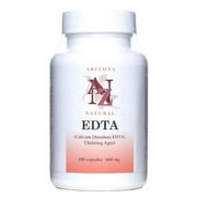 Arizona Natural - EDTA Calcium Disodium Chelation Formula 600 mg. - 100 Capsules