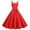 A01781-Red, variant on CALAFEBILA Summer Dresses for Teens Sleeveless Square Neck Solid Color Midi Party Dress Slim with Belt Tank Dress Long Dresses for Teens