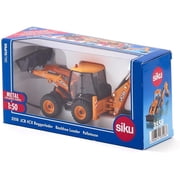 Siku Metal/Plastic JCB 4CX Backhoe Loader, 1:50 Scale, Yellow