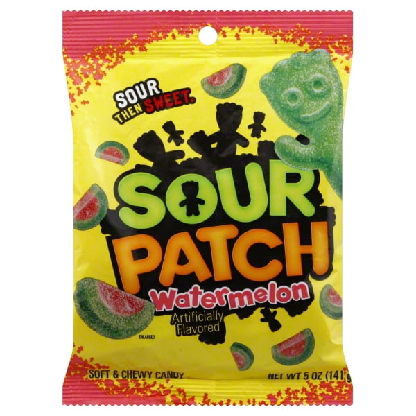 Sour Patch Watermelon Soft & Chewy Candies, 5 Oz