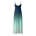 thumbnail image 4 of Long Casual Summer Dresses For Women 2023 Sleeveless Boho Casual V Neck Vacation Summer Maxi Dresses For Women 2023 Beach, 4 of 5