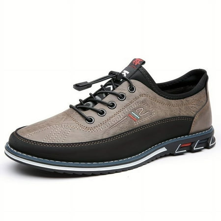 

DONGGTGDZ Comfortable Size ‘s Solid Colour Business Style Dress Shoes Durable Non Slip Rubber Sole Walking Shoes Perfect for ‘s Outdoor Activities