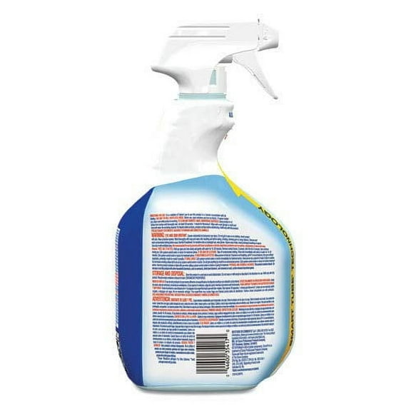 Clean-Up Disinfectant Cleaner with Bleach, 32oz Smart Tube Spray, 9/Carton