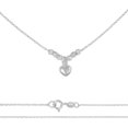 thumbnail image 1 of Collar De Corazon Inflado De Plata 925 Con Bola De 45 Cm, 1 of 4