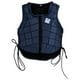 thumbnail image 1 of Eigraketly Chaleco de seguridad para montar a caballo Protector de cuerpo de equipo de protección ecuestre Cuidado ecuestre y deportes Azul oscuro Niños XL, 1 of 1