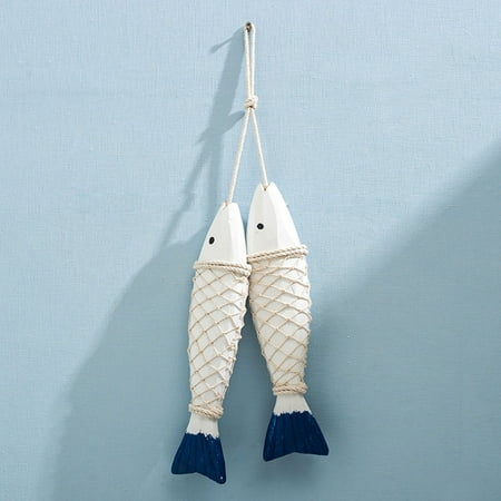 

Christmas Clearance Hangs Wooden Antique Carved Fish Skewers Home Fishery Ffish Pendant Creative Retro Old Wall Mounted Jewelry Fish by Wuxinga