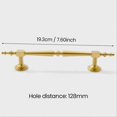 thumbnail image 3 of Brass Wardrobe Door Handle Cabinet Drawer Handle Knobs, 3 of 5