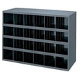 thumbnail image 2 of Durham 356-95 12 in. Steel 24 Opening Bin for Small Part Storage, Gray, 2 of 6