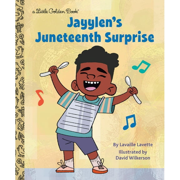 Little Golden Book Jayylen's Juneteenth Surprise, (Hardcover)