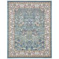 thumbnail image 1 of Unique Loom Narenj Textured Hunting Design Rug 8' x 10' Rectangle Blue/Tan, 1 of 2